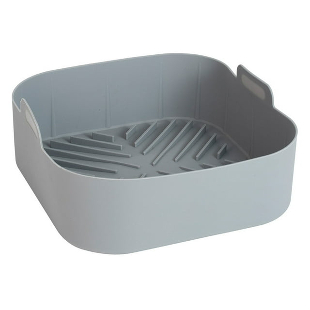 LCXmlly Plaque de Cuisson Résistante à la Chaleur Doublure pour Friteuses à Air Chaud Chauffée Uniformément Silicone Carré Plaque de Cuisson Tapis de Cuisine1662
