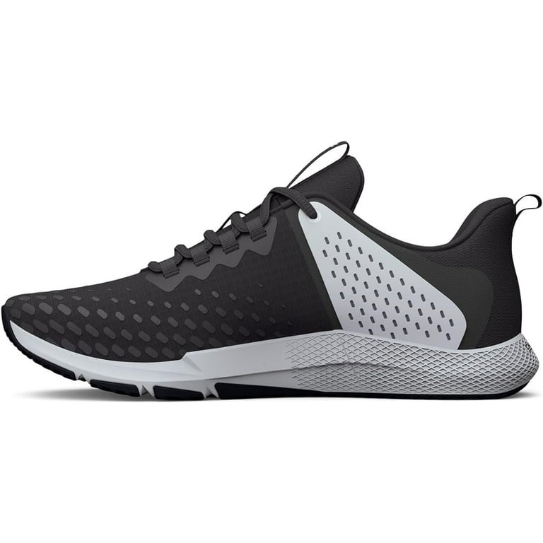 New Under Armour Men\'s Charged Engage Training Shoes - Black/White NEW Men main image 2