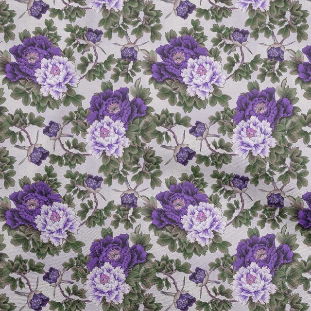 oneOone Rayon Purple Fabric Retirement Party Celebration Retired Invite Cards Retro Floral Sewing Craft Projects Fabric Prints By Yard 56 Inch Wide