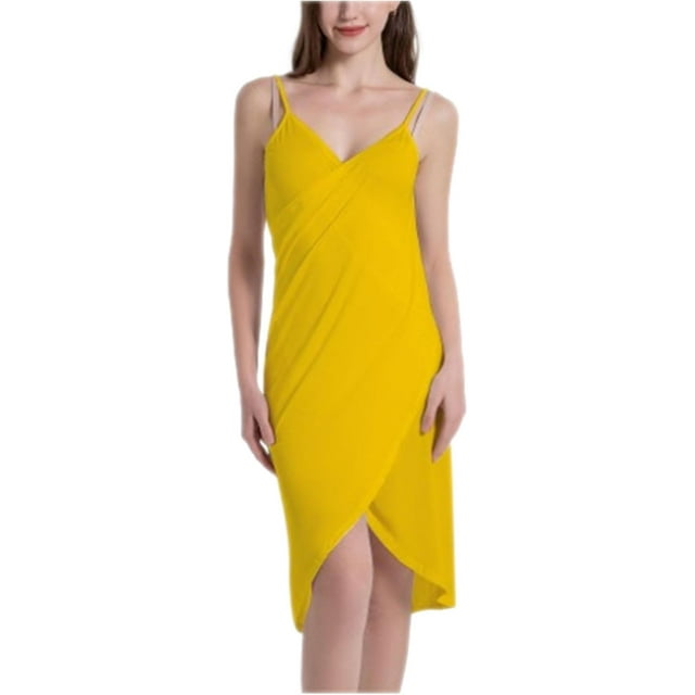 Robe de Plage Dos Nu à Bretelles Spaghetti pour Femmes, Maillot de Bain, Robe de Plage