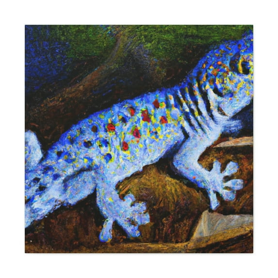 Geckos of Impressionism - Canvas