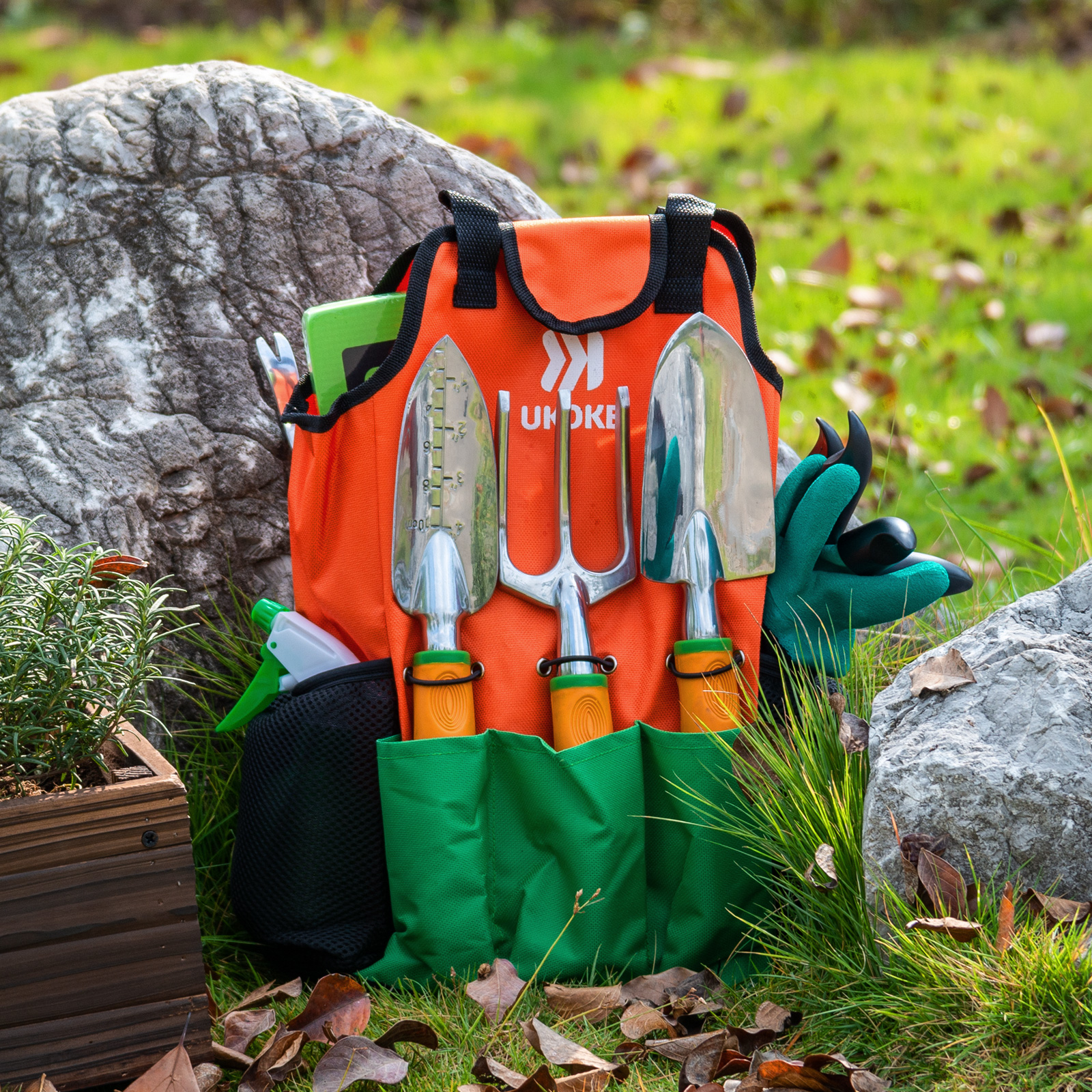 Ukoke 12-Piece Aluminum Garden Tools Set photo 2