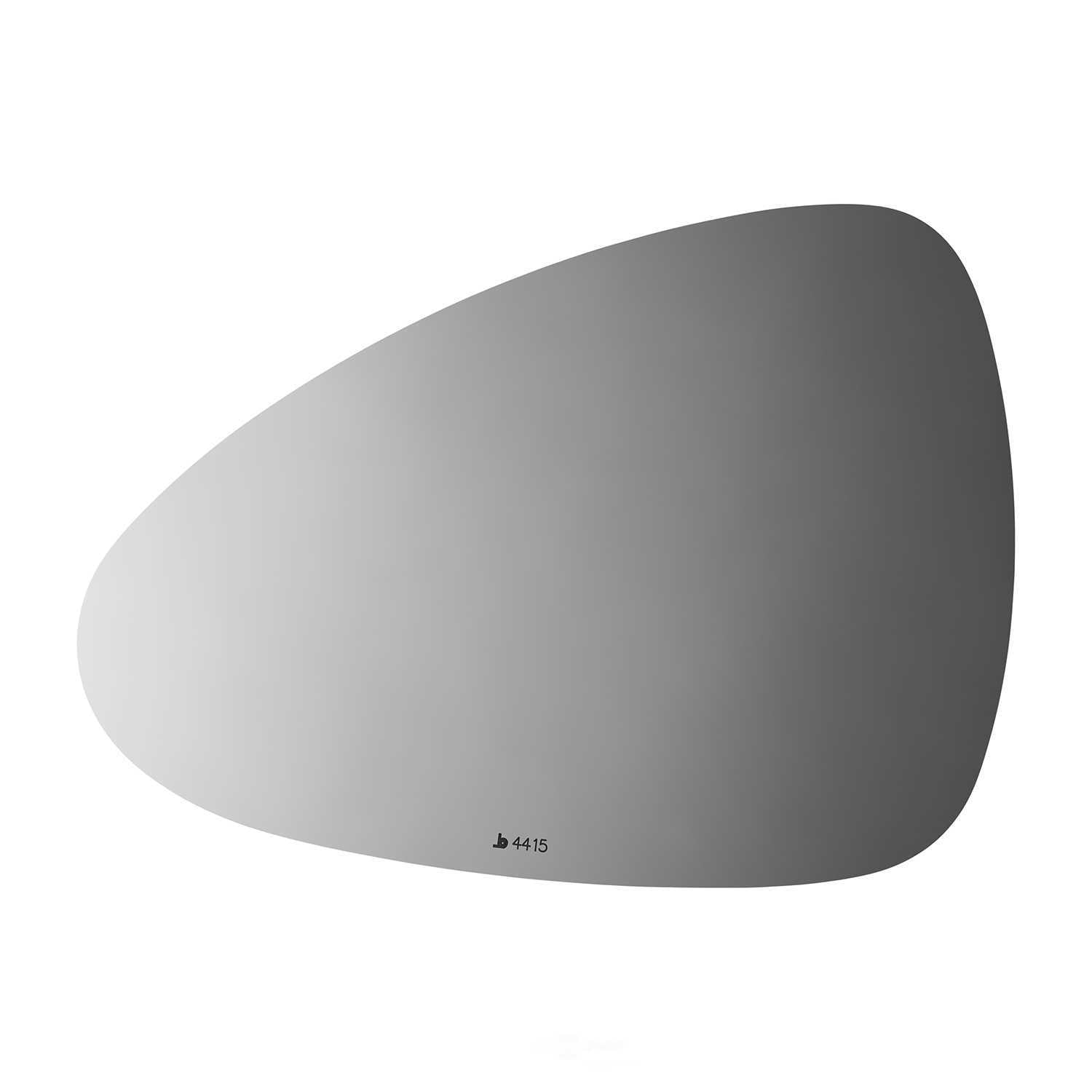 Burco Side View Mirror Replacement Glass - Clear Glass - 4415