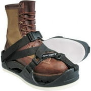Korkers TuffTrax 3-in-1 Overshoe Cleat for Work Boots - Adaptable Traction for Roofing Work Large