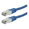 thumbnail image 1 of Monoprice ZEROboot series - Patch cable - RJ-45 (M) to RJ-45 (M) - 75 ft - STP - CAT 6a - stranded - blue, 1 of 2