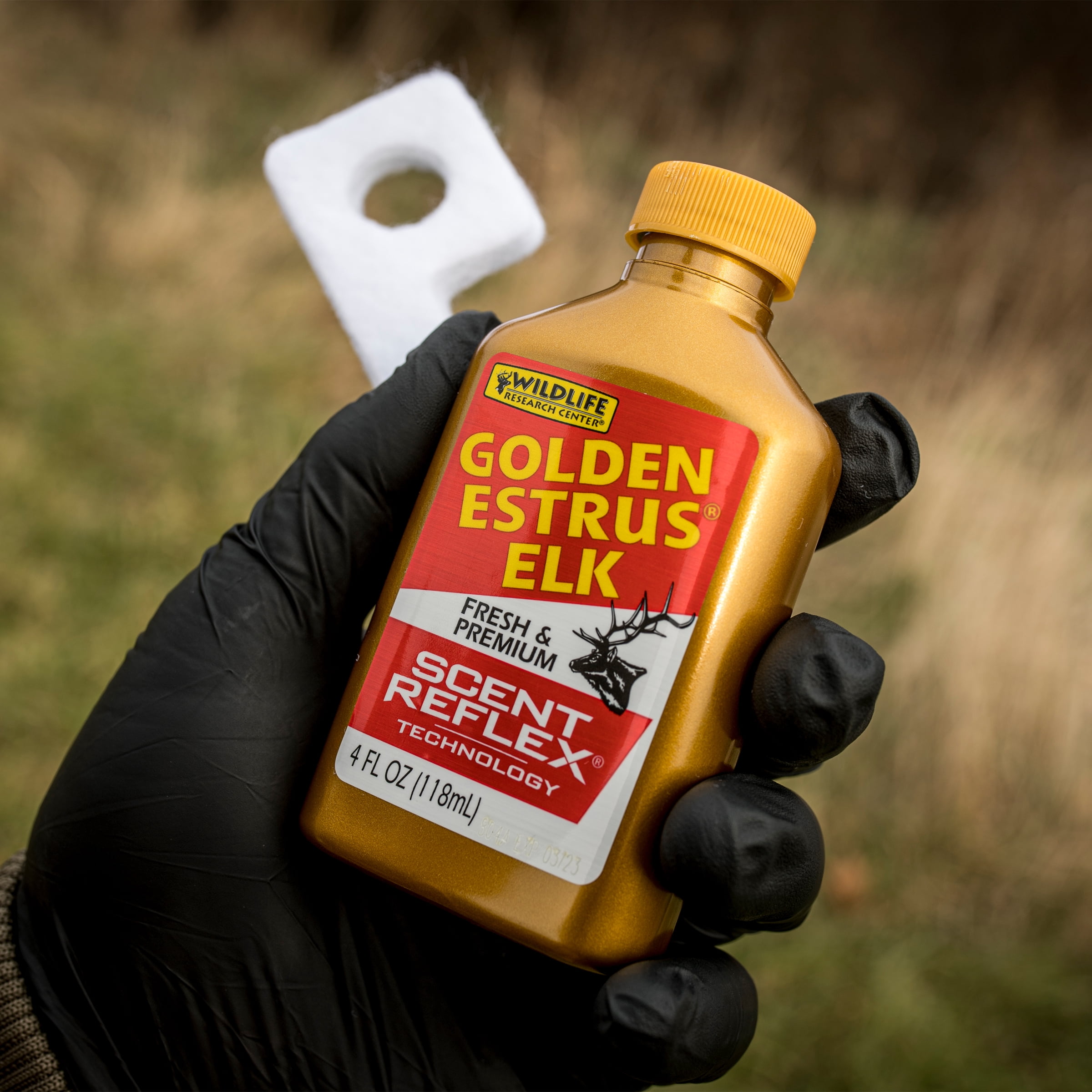 Wildlife Research Center, Golden Estrus Elk 4 fl oz, Elk Urine Hunting Scent