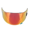 thumbnail image 1 of Visera para casco de motocicleta, lente facial ajustable a prueba de rayos UV para FF358 FF396, color rojo, 1 of 10