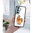 thumbnail image 5 of WIRESTER Shockproof Soft Rubber Cover Case for Samsung Galaxy S26+ / S26 Plus 6.7" 2026, Brown Silkie Chicken, 5 of 5