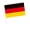 A, variant on Tuscom Germany Car Window Flag Set German Flag with Pole Clip On Patriotic Car Decoration for Parades World Cup Sports Events