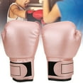 thumbnail image 5 of Eotvia Kids Boxing Gloves for Sparring, Breathable PU Leather, Red, 9.1 in, 5 of 9