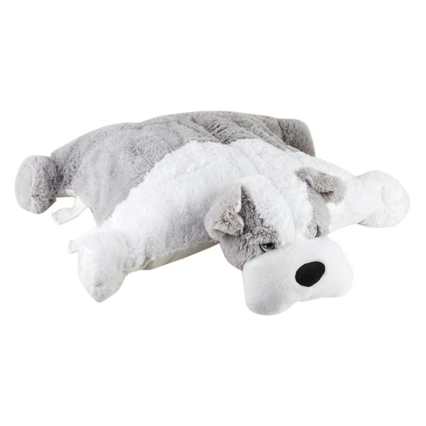 I was in Aldi s today and they have these schnauzer pillow chums I was in Aldi s today and they have these schnauzer pillow chums