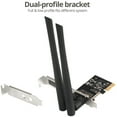 thumbnail image 4 of SIIG Wireless 2T2R Dual Band WiFi Ethernet PCIe Card AC1200, 4 of 4