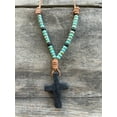 thumbnail image 5 of Hand-Carved Wooden Crosses Hand-Beaded with Miyuki Japanese Glass Beads,Crosses Made by 82 year old US Veteran,One-of-a-Kind,Christian,Cross, 5 of 10