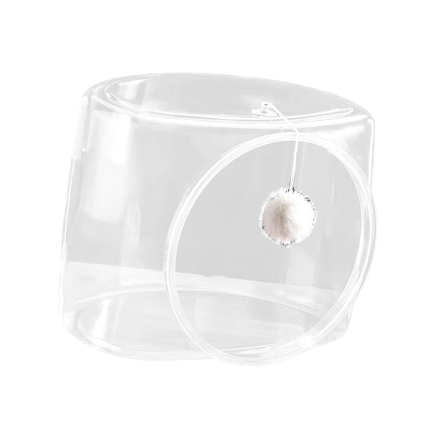 Nido para perros y gatos, cómoda, lavable, suave, fácil de limpiar, cama para dormir para mascotas, cama cueva para gatos, conejos, cachorros y perros Cuadrado A
