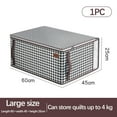 thumbnail image 1 of Chmadoxn Storage Trunks,Closet Organizers and Storage, Organization and Storage, Visual Clothes Storage Bag Wardrobe Sorting Storage Box Portable Storage Bag Winter Quilt Storage Box clothes storage, 1 of 9