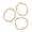 B, variant on mdesiwst 3Pcs Women Bracelet Adjustable Opening Design Imitation Pearl Stacking Bracelet Anti-Fading Alloy Versatile Jewelry Gift