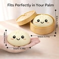 thumbnail image 2 of Dumpling Squishy, Squishy Dumpling Toy, Cute Stress Balls Fidget Sensory Toys, Stocking Stuffers with Food Steamer Stretchy Desk Toys, 2 of 14
