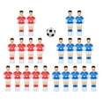 thumbnail image 2 of 22x Baby-Foot Hommes Homme Joueur Football Joueurs Figurine Modèle Tournoi Jeu Intérieur, 2 of 8