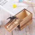 thumbnail image 2 of Wooden Surprise Box Prank Spiders Scare Box Horrific Practical Joke Toys Props, 2 of 5