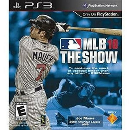 Refurbished MLB 10 PS3 Videogame Software For PlayStation 3 (Best Playstation 3 Baseball Game)