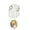 White, variant on Cosmetics Makeup Organizer,Clear Diamond Crystal Makeup Organizer,skincare organizers,for Vanity Decor,Bathroom Countertops,Desk Storage Container,Cosmetic Display cases (Green)