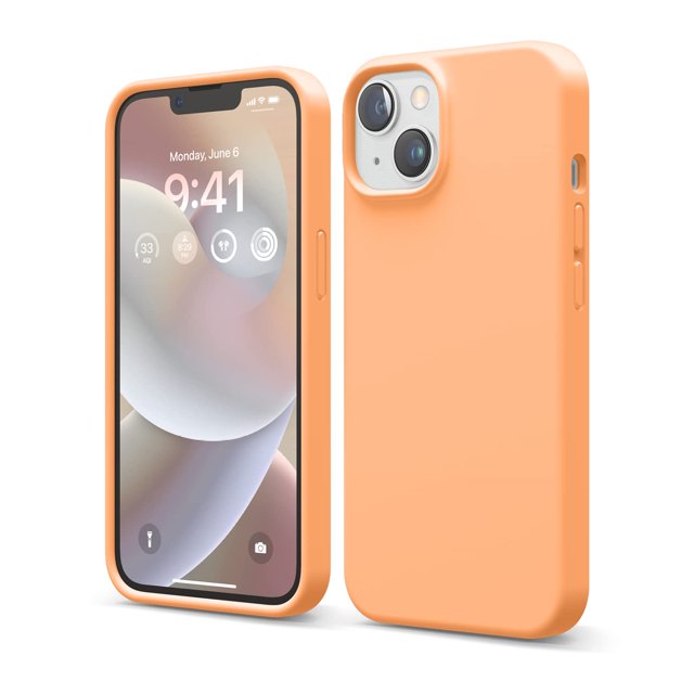 Funda de teléfono Elago compatible con iPhone 14 de silicona líquida