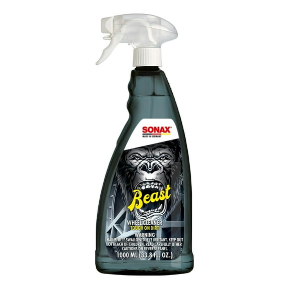 Limpiador de ruedas SONAX Beast elimina el polvo de los frenos, 1 litro