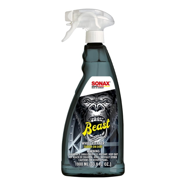 Limpiador de ruedas SONAX Beast elimina el polvo de los frenos, 1 litro