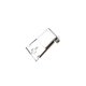 thumbnail image 2 of Cordal de banjo Hugo Tailpiece Chrome Tailpiece Puente de Guitarra 5 Cuerdas Durable Plata Resistente para Guitarra Ukulele Bajo Mandolina Reemplazo, 2 of 10