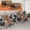 Walnut 61in Rectangle, variant on Flip-Top Folding Conference Table, Mobile Training Table with Wheels, Modular Seminar Tables for Office Meeting Room