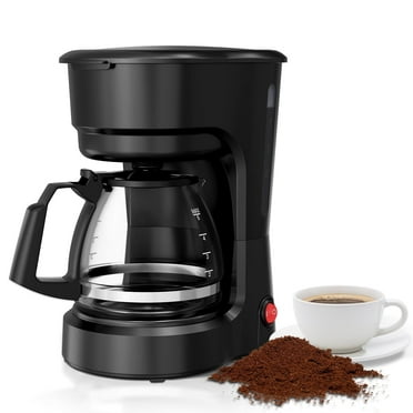 WAA 5-Cup Black Drip Coffee Makers