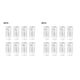 thumbnail image 1 of Injueey Botellas de almacenamiento de diamantes de imitación, contenedores redondos de plástico para joyas, cajas organizadoras de cuentas de arte Type6 NO6 Injueey CBP170954, 1 of 6
