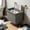 149#Black, variant on Hanging Fabric Laundry Basket Foldable, Metal Hook Hamper for Bathroom and Dorm, Garment Organizer for Dirty Clothes Storage, Collapsible Laundry Bag for Household and Travel