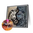 thumbnail image 4 of (A6541) Pintura Leopardo Tai Chi Con Diamantes Serie Dibujos Animados Resina 30*30CM, 4 of 9