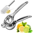 thumbnail image 1 of Lemon Squeezer - Lemon Squeezer Manual Citrus Juicer - Lemon Manual Press Juicers Stainless Steel - Lime Squeezer Lemon Juicer Squeezer with Grater, 1 of 7