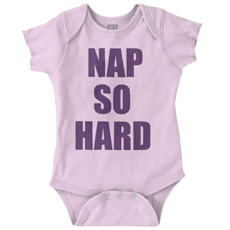 

Brisco Brands Nap So Hard Funny Rap Hip Hop Baby Unisex Baby Bodysuits