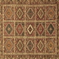 thumbnail image 1 of Ahgly Company Indoor Square Persian Brown Traditional Area Rugs, 3' Square, 1 of 4