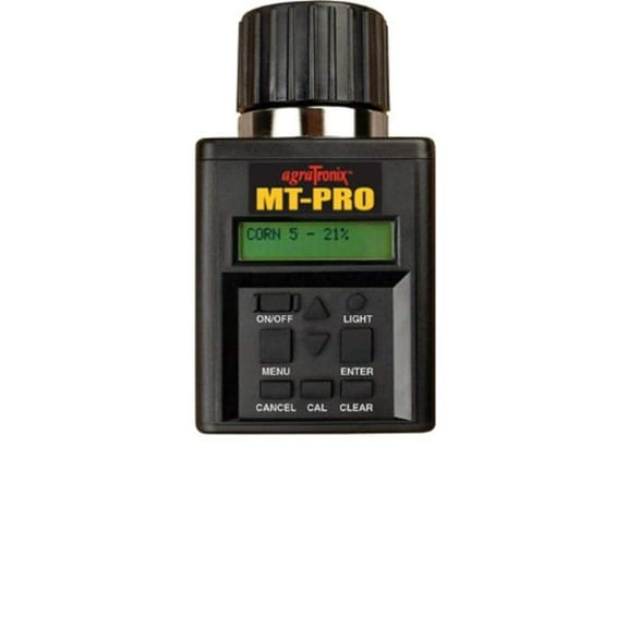 Agratronix MT-Pro Portable Moisture Tester for Grain with Digital Meter Readout, Grain Tester with Carry Case