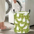 thumbnail image 4 of Picia Lovely Chickens Large Laundry Basket, Waterproof, Freestanding Laundry Hamper, Collapsible Tall Clothes Hamper with Extended Handles-Small, 4 of 8