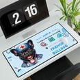 thumbnail image 3 of Just a Certified Nursing Assistant Cna Who Loves Her French Bulldog Desk Mat Full Keyboard Mouse Pad Dog Lover Gifts Large Mousepad - 00003, 3 of 5