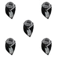 thumbnail image 3 of Guardoinrt Écharpes Écharpe Style Rétro Décontracté Enveloppe de Tête Chaude Coton Foulard Chat 175CM 5Set, 3 of 6