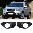 thumbnail image 2 of 1 Pair Car Front Bumper Fog Light Lamp Hoods Housing Cover Replacement For 2010 2011 2012, 2 of 5