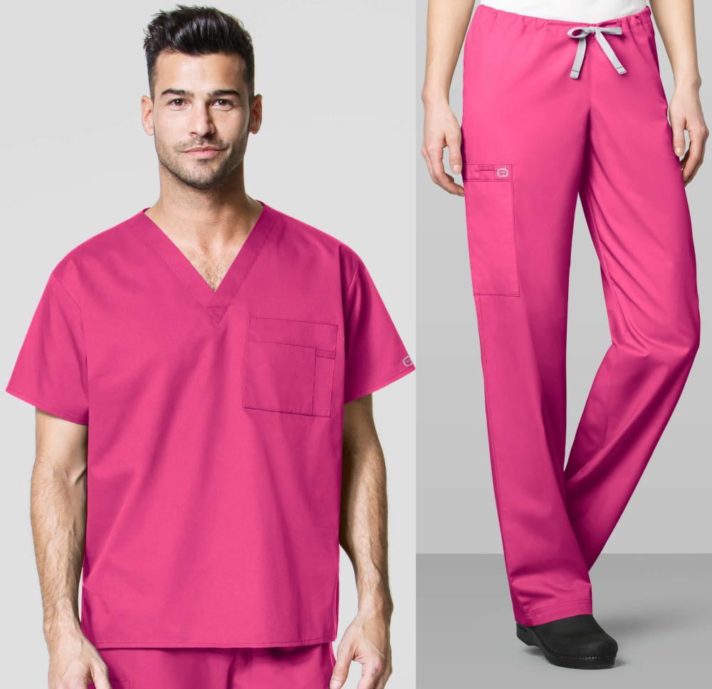 WonderWink Unisex V-Neck Scrub Top 100 