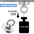 thumbnail image 5 of Super Strong Neodymium Fishing Magnets Heavy Duty imanes Magnet with Countersunk Hole Eyebolt for Salvage Magnetic Fishing, 5 of 9