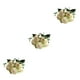 thumbnail image 5 of Naiovety Peonías artificiales Flores de seda Ramo falso Florales Florero Centro de Type1 NO1, 5 of 6