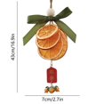 thumbnail image 3 of Colgante de coche naranja, flor seca, pensamientos y sentimientos, decoración colgante de naranja dulce para espejo retrovisor., 3 of 6