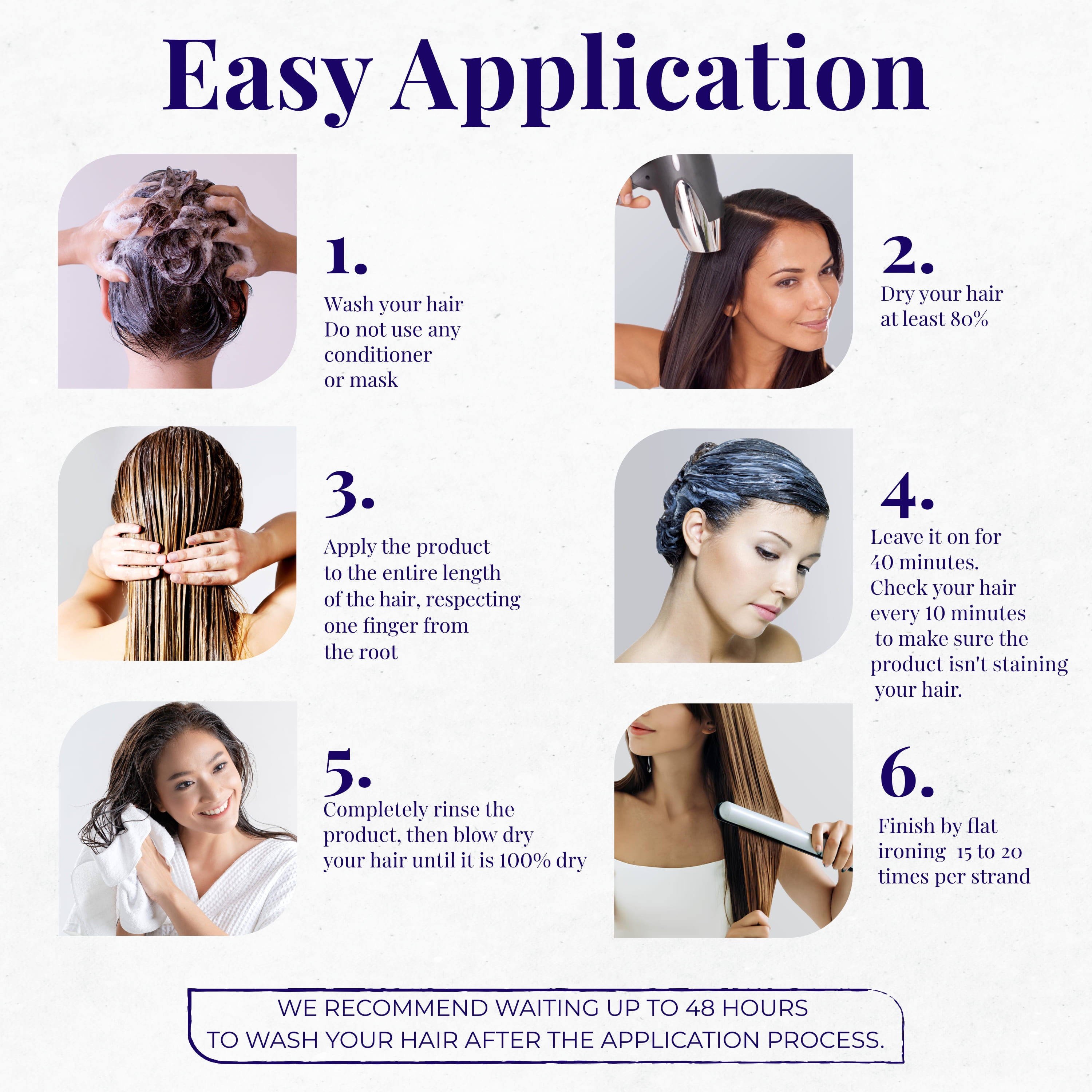 Expert Hair Botox Kit - Thermo-Active, Anti-Frizz Treatment - Natural Look, Keratin for Smoothing and Straightening, 2x 1kg/35.3 oz