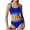 Blue#girls swimsuits, variant on Hesxuno 2 Piece Bikini Swimsuit for Girls Summer Swim Athletic Bathing Suit Teen Color Color Trendy Workout Swimwear Set Sky Blue 140