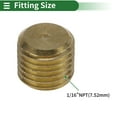 thumbnail image 2 of Accesorios de tubería de latón Unique Bargains 1/16"NPT Tapón de enchufe hexagonal 4 Pcs, 2 of 7