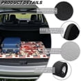 thumbnail image 6 of COEQINE Trunk Mat for SUV, Non-Slip Car Cargo Liner Protective Mat Scratch-proof Washable Dog Seat Cover Fit for SUV, Sedan, Truck, 29" x 39", Cardinal Bird Rose Daisy Patchwork, 6 of 7